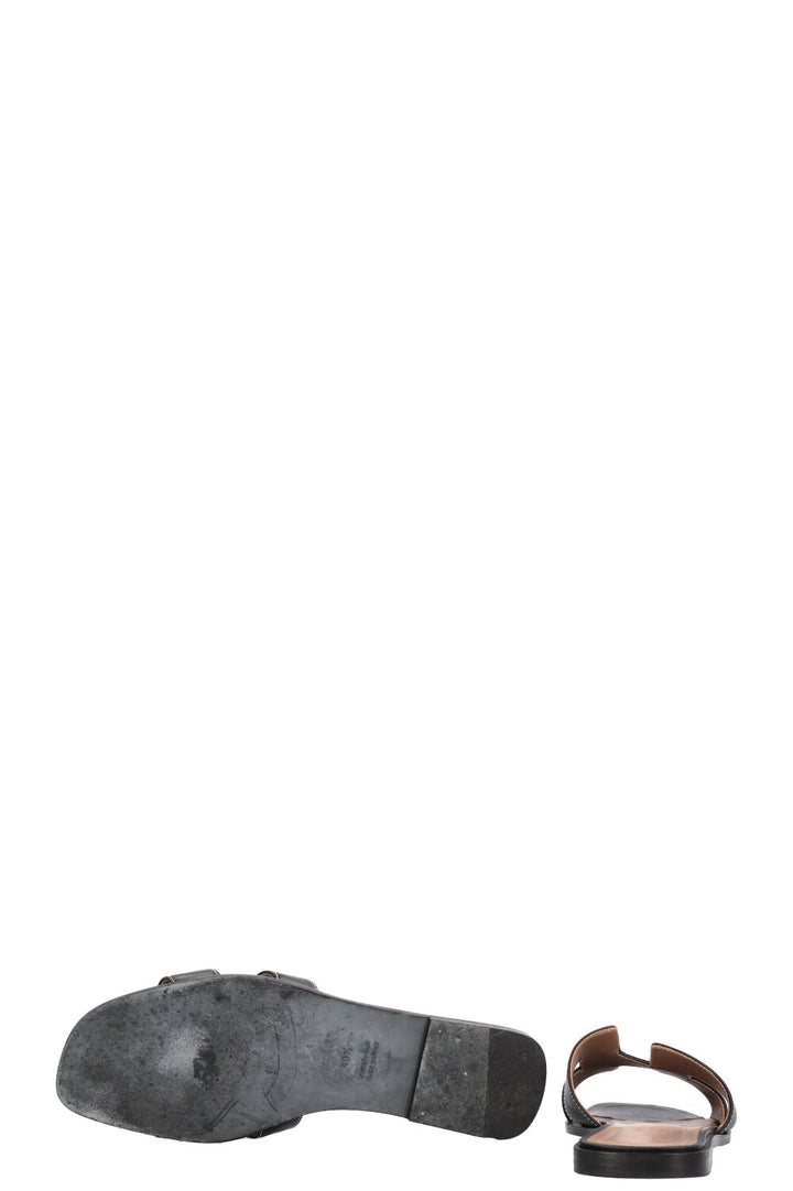 HERMÈS Oran Flats Black