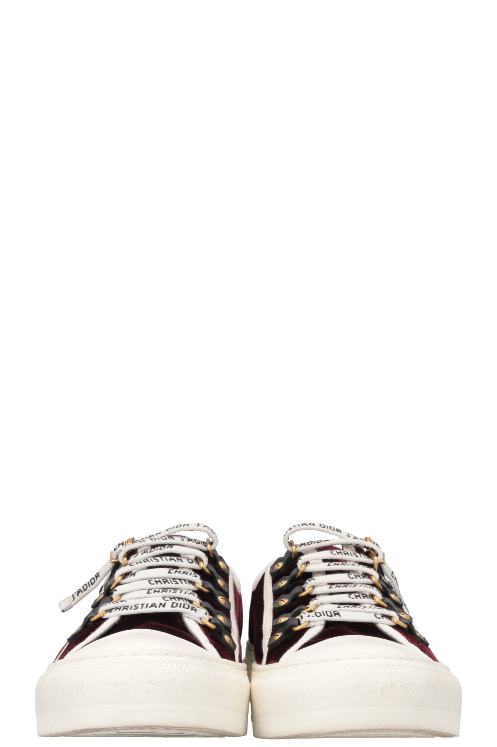 CHRISTIAN DIOR Walk`nDior Sneakers Red Velvet