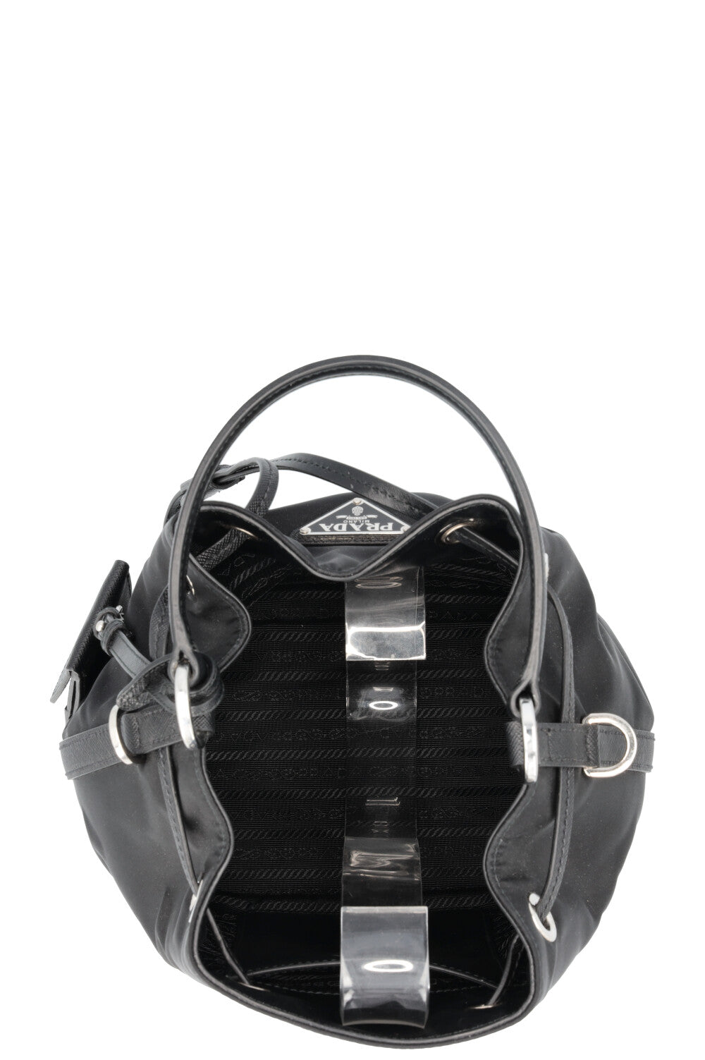 PRADA Bucket Bag Re-Nylon Black