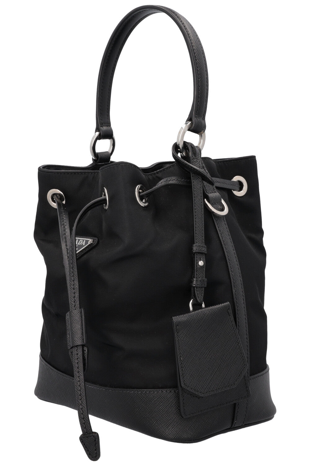 PRADA Bucket Bag Re-Nylon Black