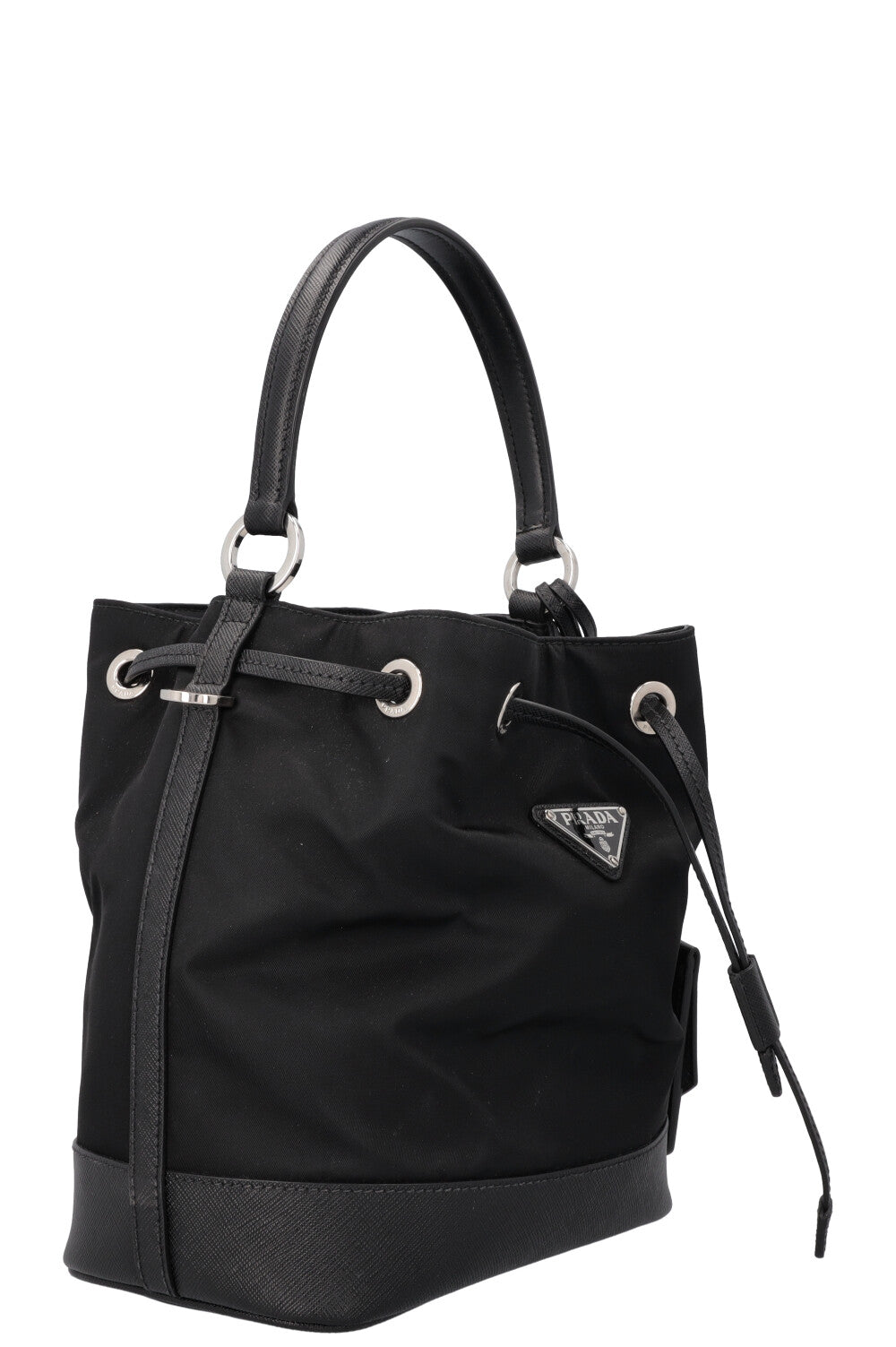 PRADA Bucket Bag Re-Nylon Black