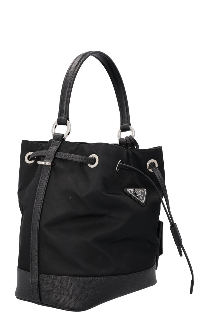 PRADA Bucket Bag Re-Nylon Black