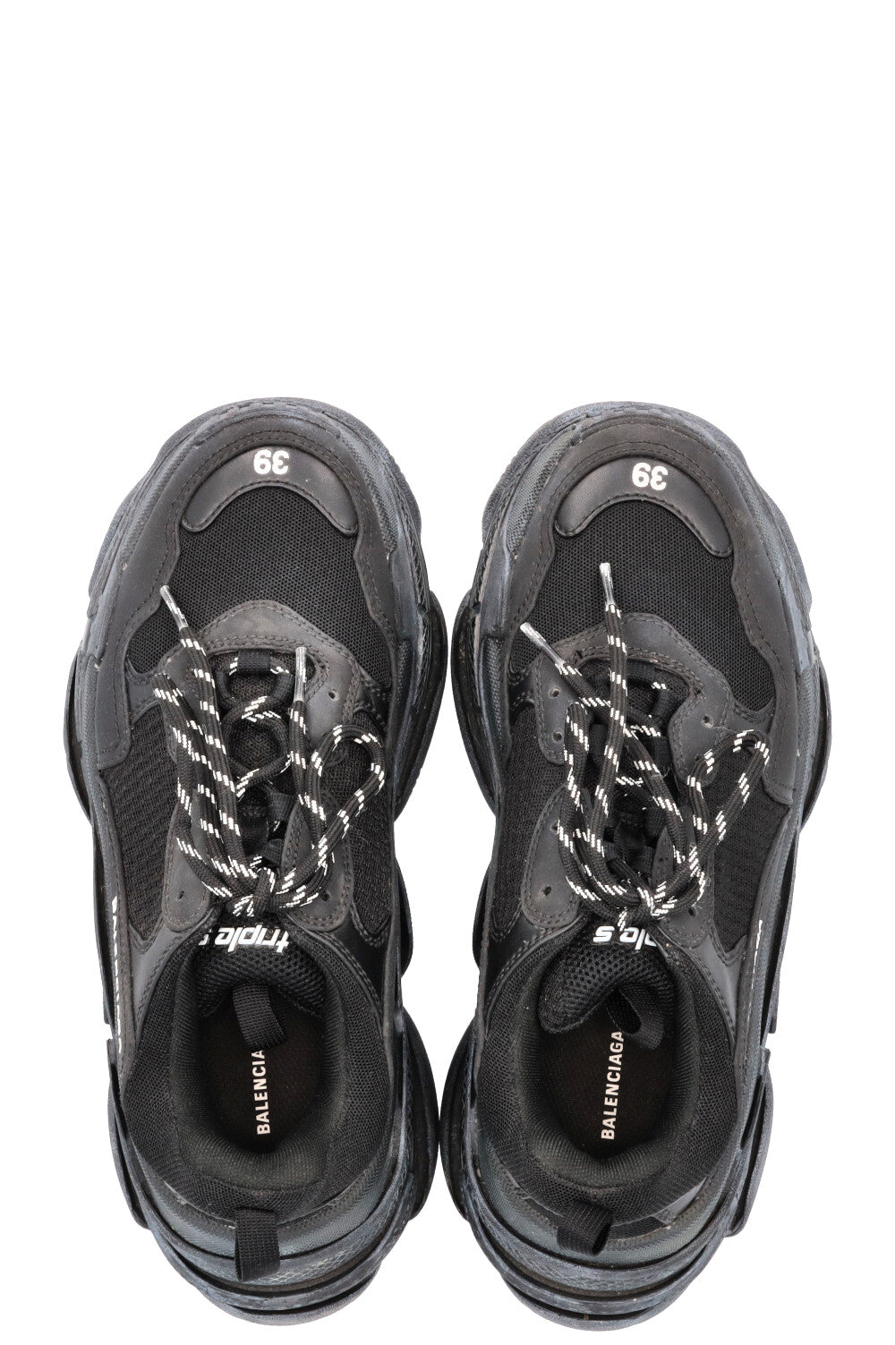 BALENCIAGA Triple S Sneaker Black