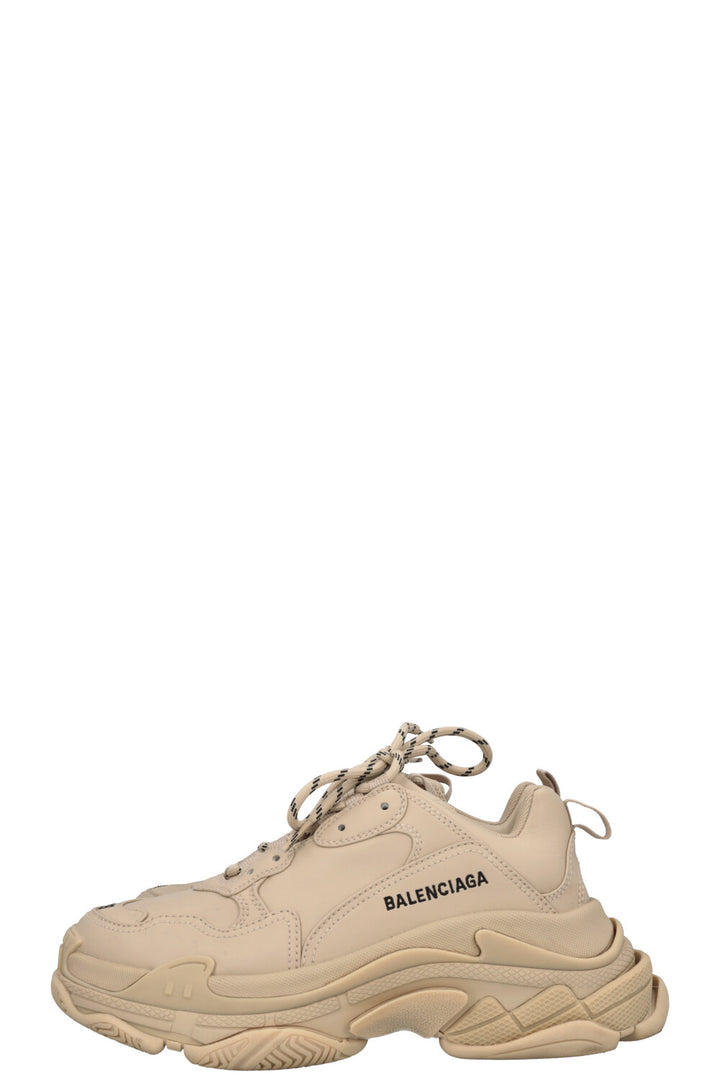 BALENCIAGA Triple S Sneaker Beige