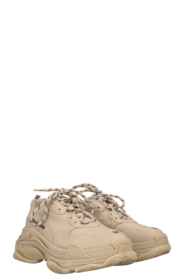 BALENCIAGA Triple S Sneaker Beige