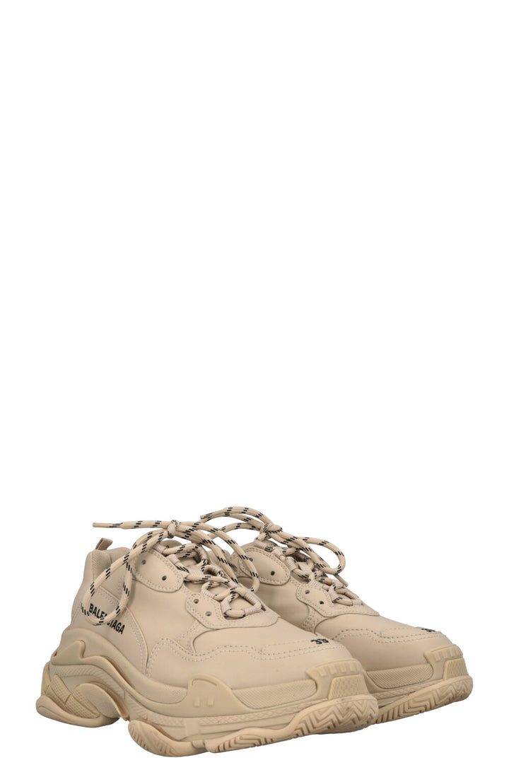 BALENCIAGA Triple S Sneaker Beige
