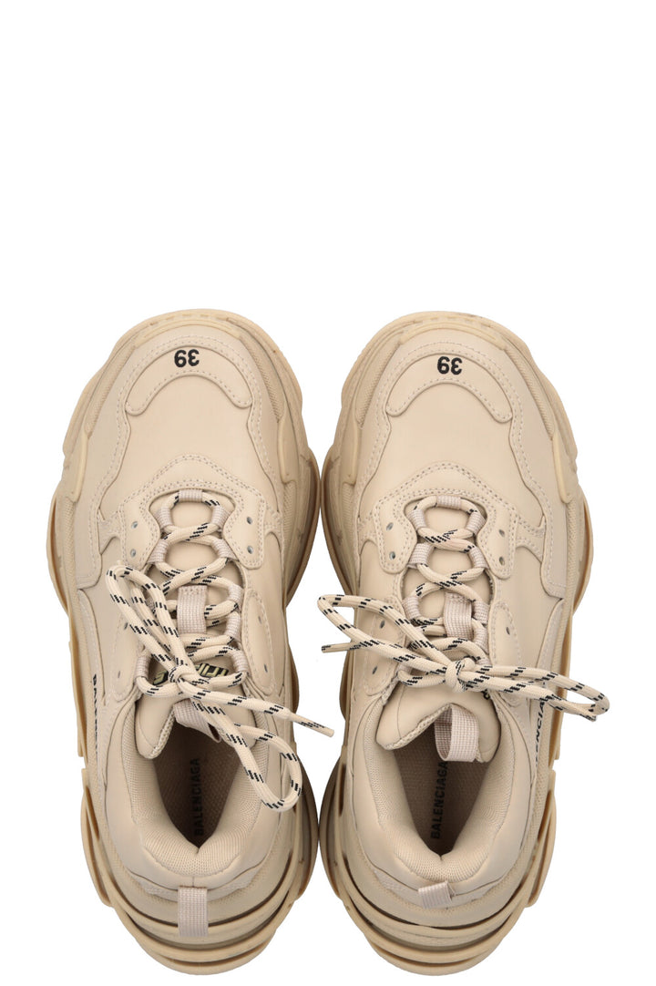 BALENCIAGA Triple S Sneaker Beige