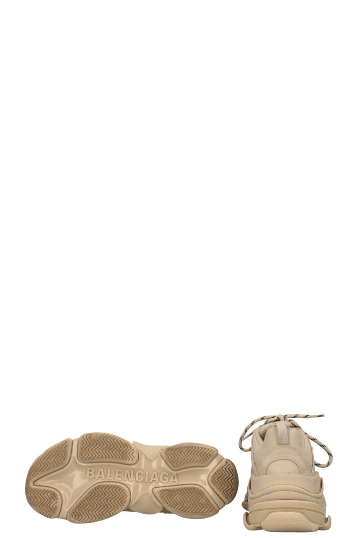BALENCIAGA Triple S Sneaker Beige