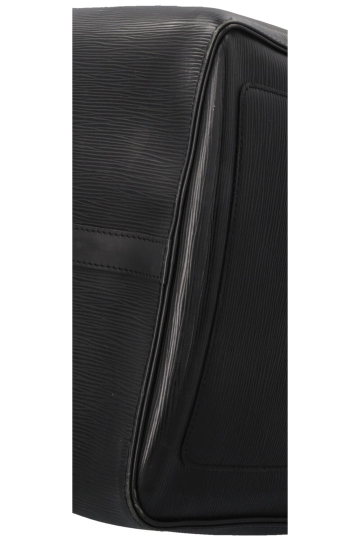 LOUIS VUITTON Keepall 55 Epi Black