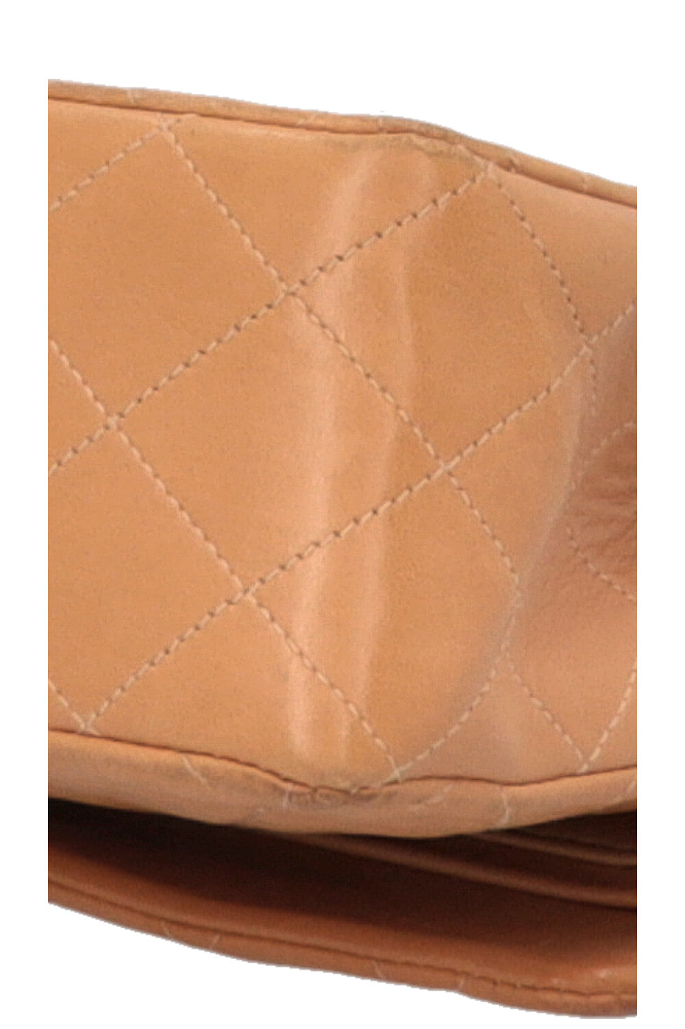 CHANEL Vintage Medium Double Flap Beige