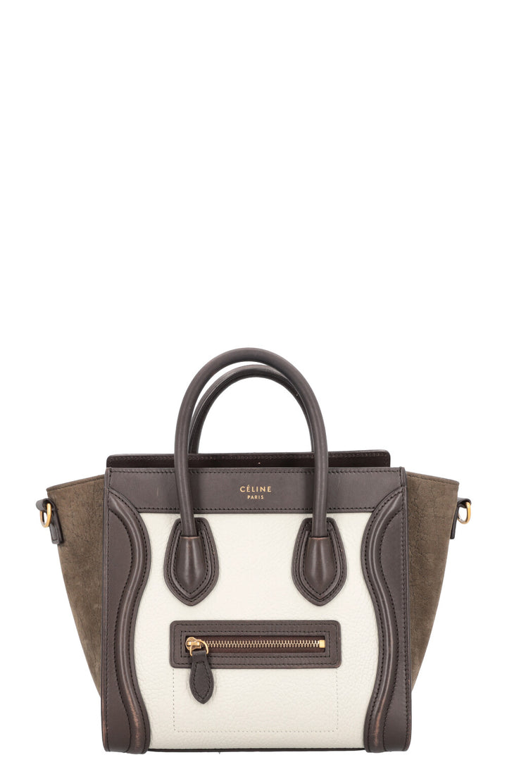 CELINE Nano Luggage Tricolor