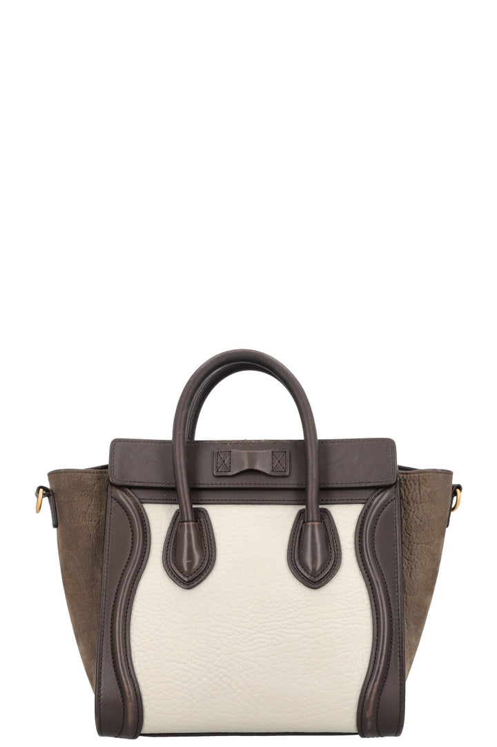 CELINE Nano Luggage Tricolor