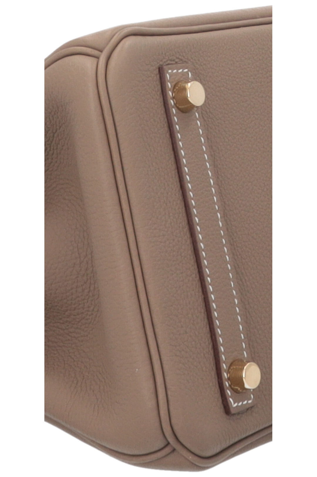 HERMÈS Birkin 30 Retourne Permabrass Togo Etoupe