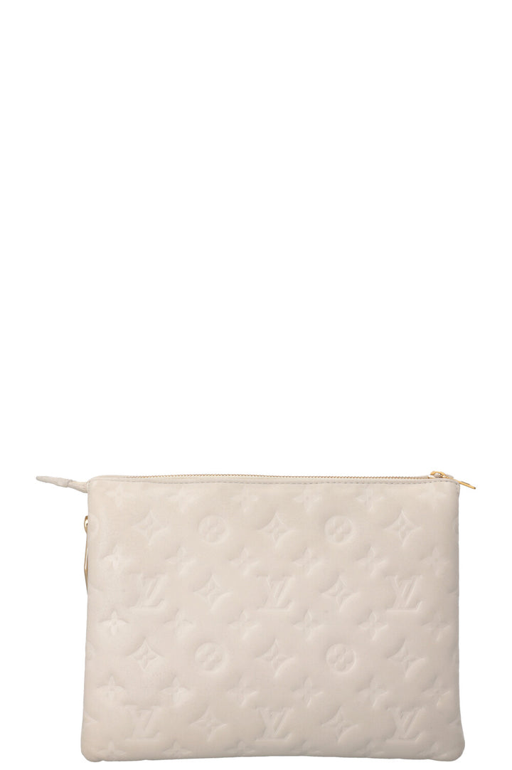 LOUIS VUITTON Coussin PM Crossbody Bag Leather Ivory