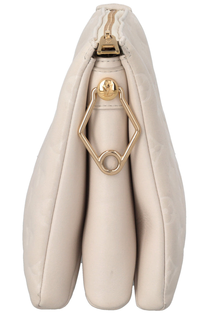 LOUIS VUITTON Coussin PM Crossbody Bag Leather Ivory