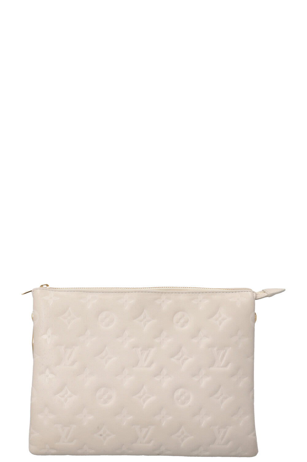 LOUIS VUITTON Coussin PM Crossbody Bag Leather Ivory