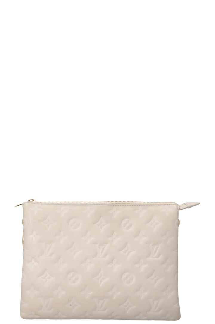 LOUIS VUITTON Coussin PM Crossbody Bag Leather Ivory