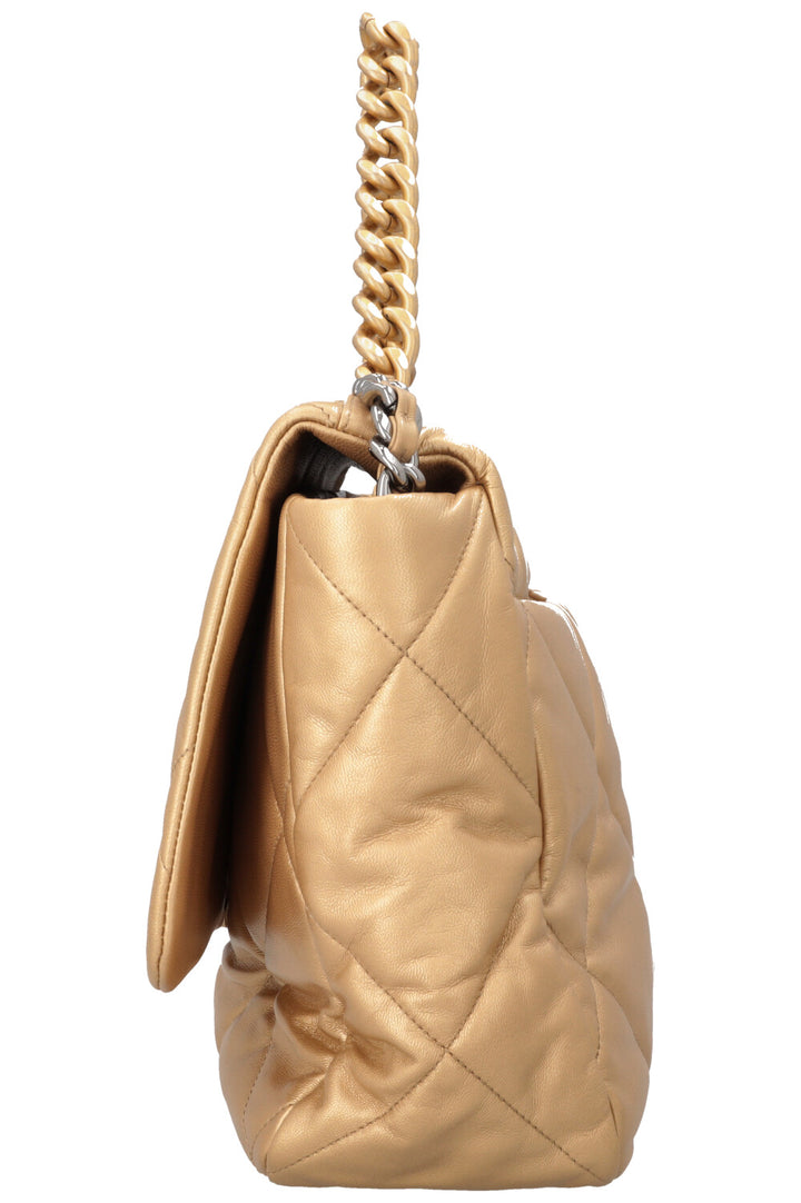 CHANEL 19 Bag Maxi Gold