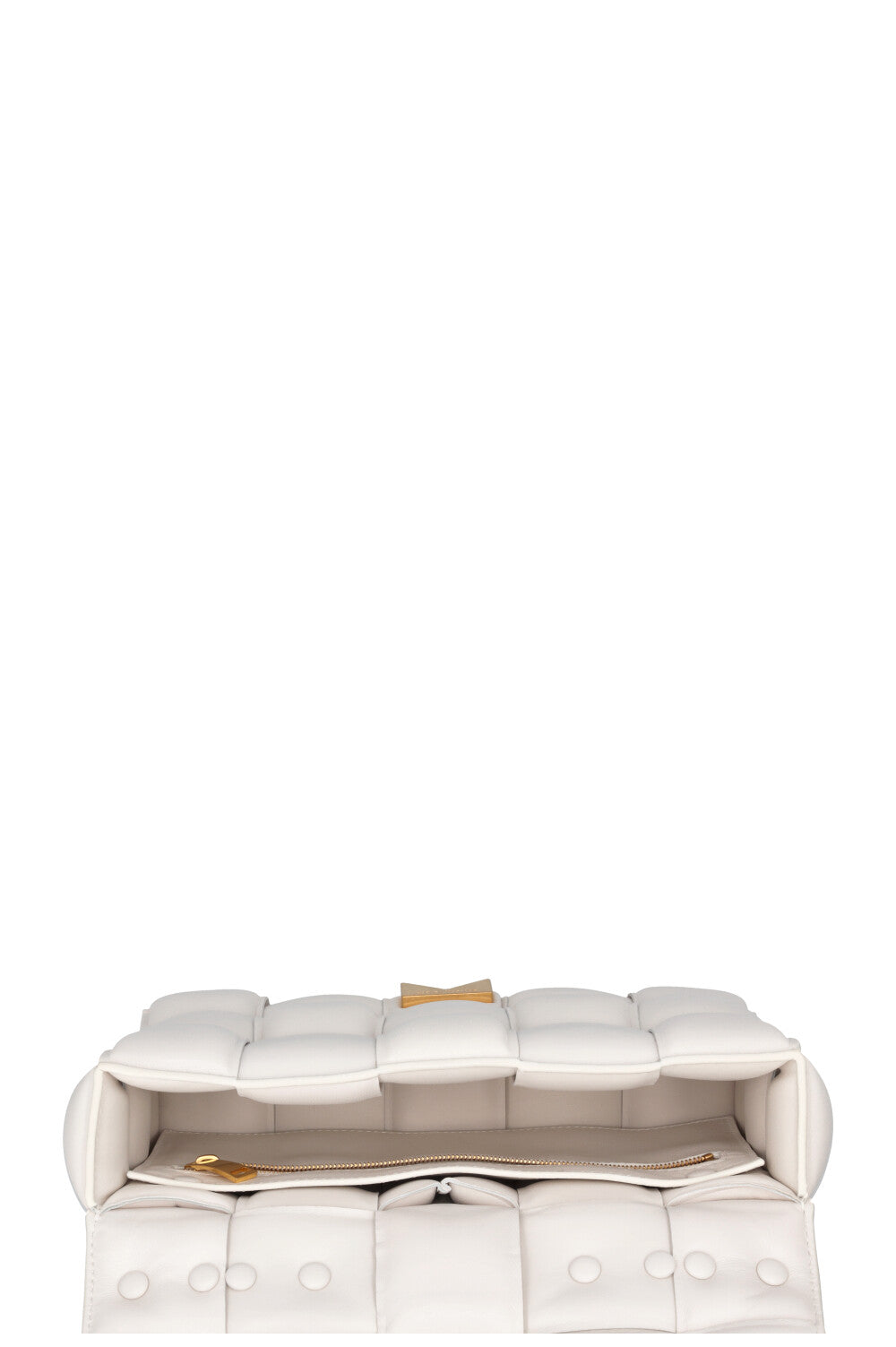 BOTTEGA VENETA Chain Cassette Bag Chalk