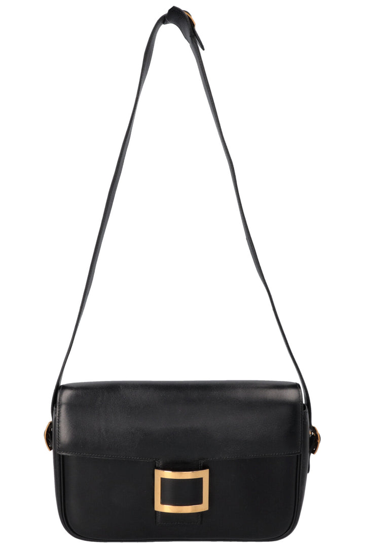 HERMÈS Vintage Martine Shoulder Bag Box Black