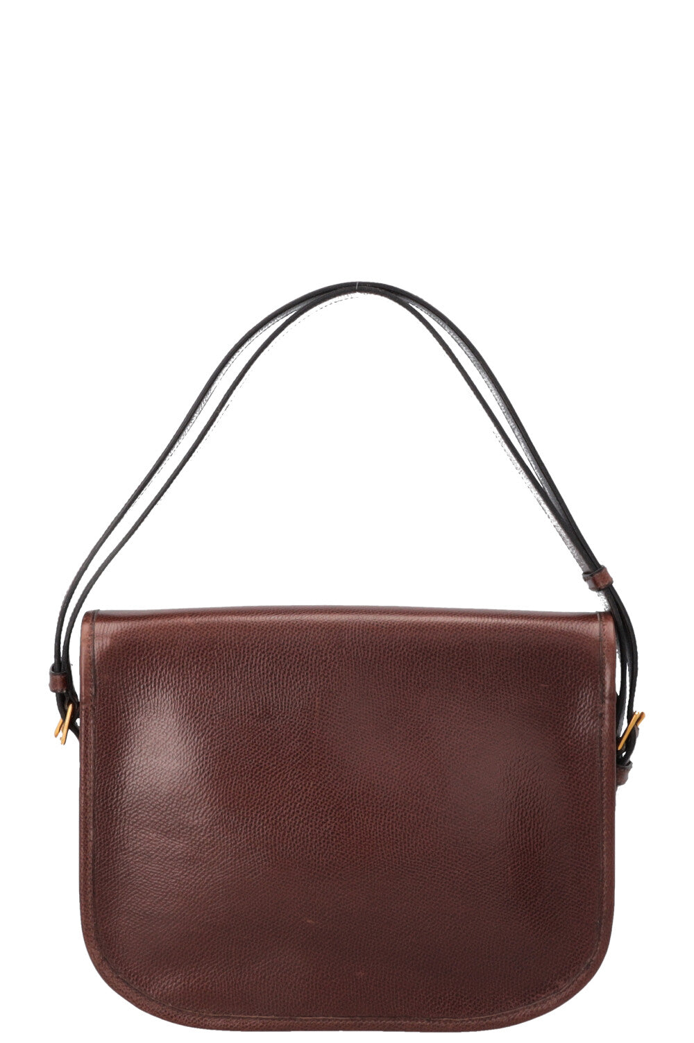 HERMÈS Balle De Golf Crossbody Bag Epsom Brown