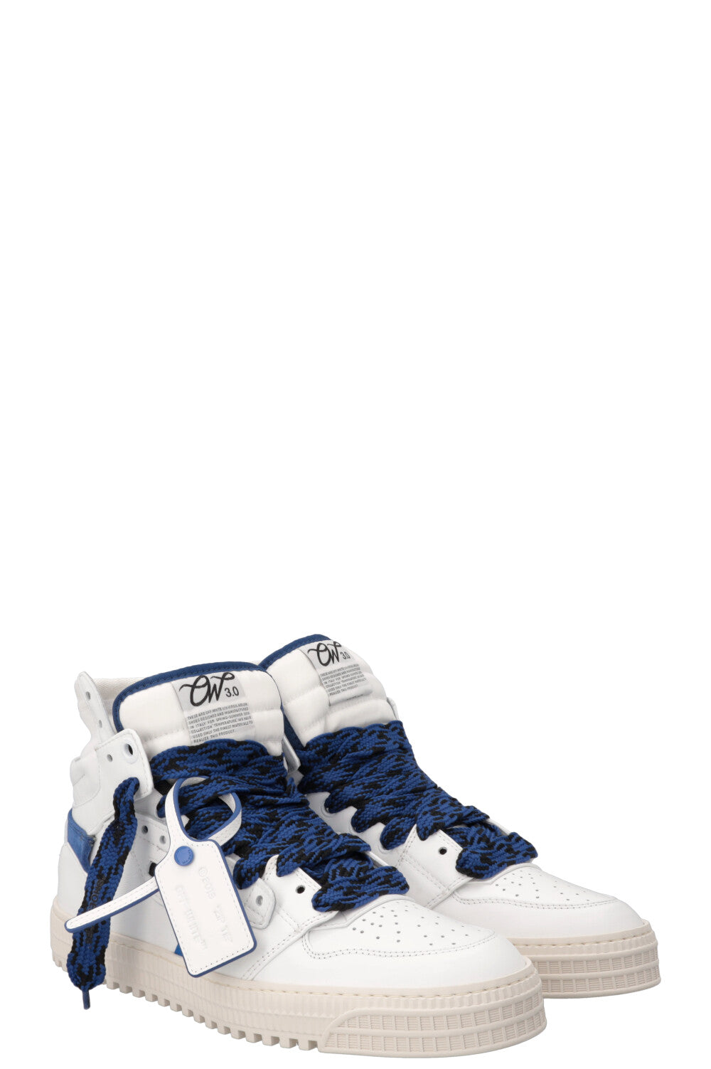 OFF-WHITE High Top Sneakers white