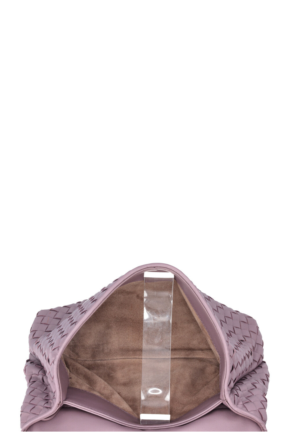 BOTTEGA VENETA Olimpia Bag Intrecciato Purple