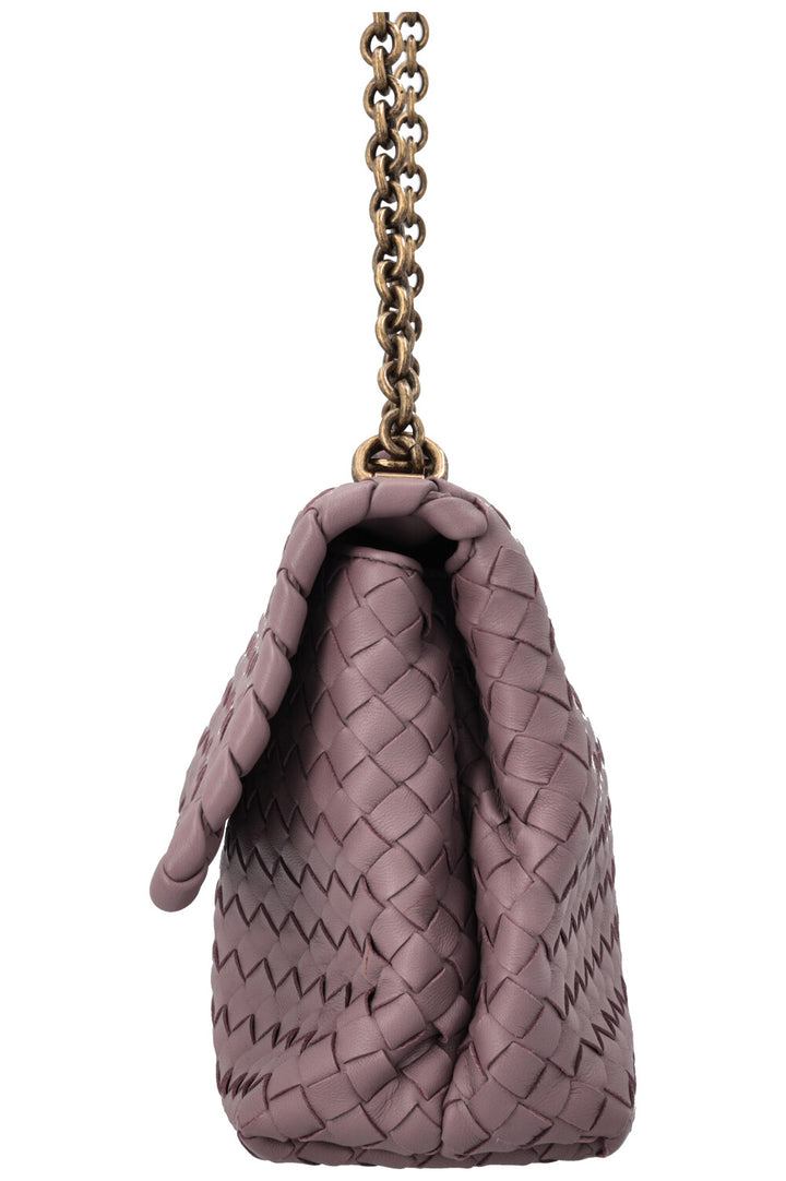 BOTTEGA VENETA Olimpia Bag Intrecciato Purple