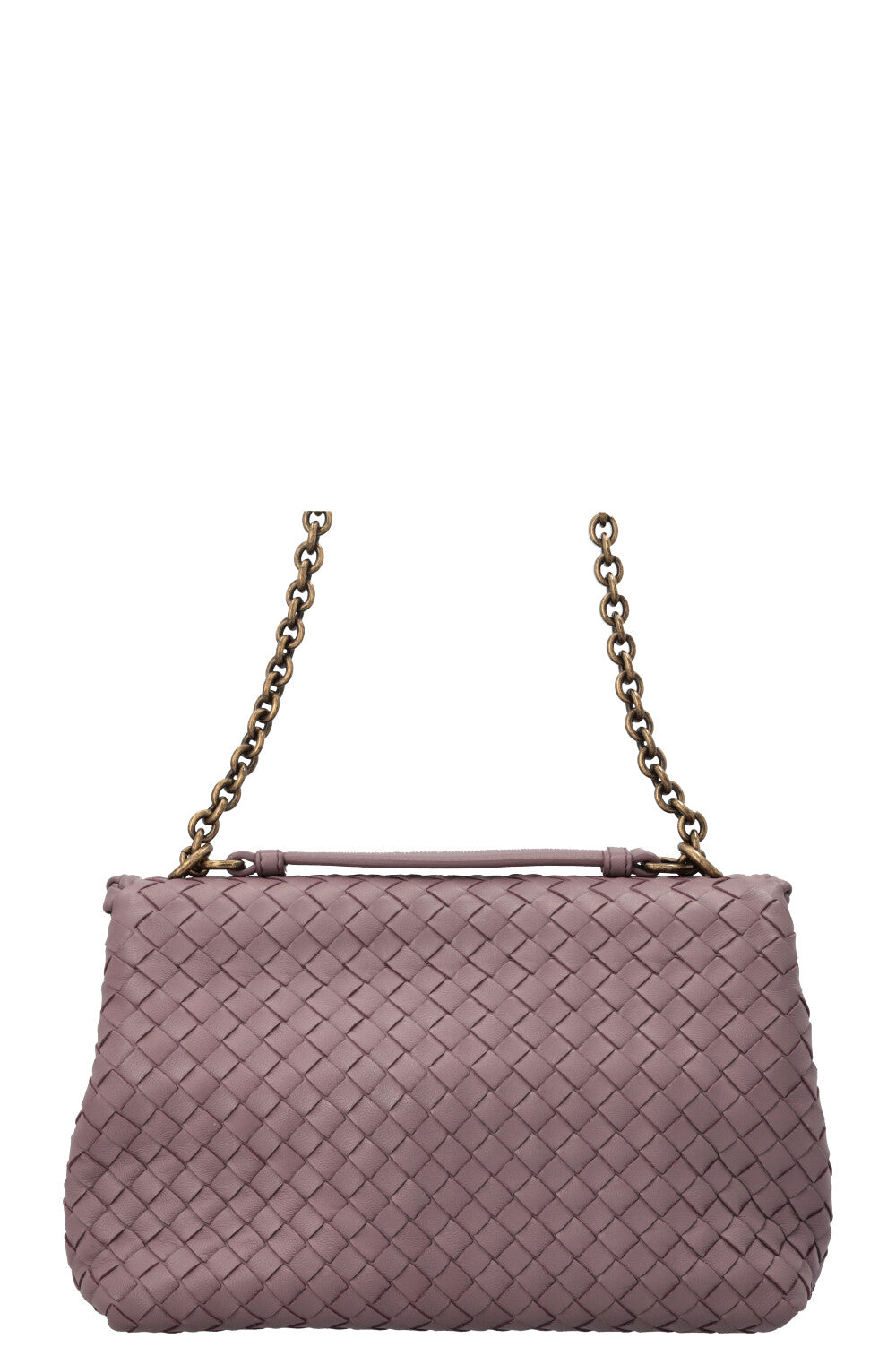 BOTTEGA VENETA Olimpia Bag Intrecciato Purple