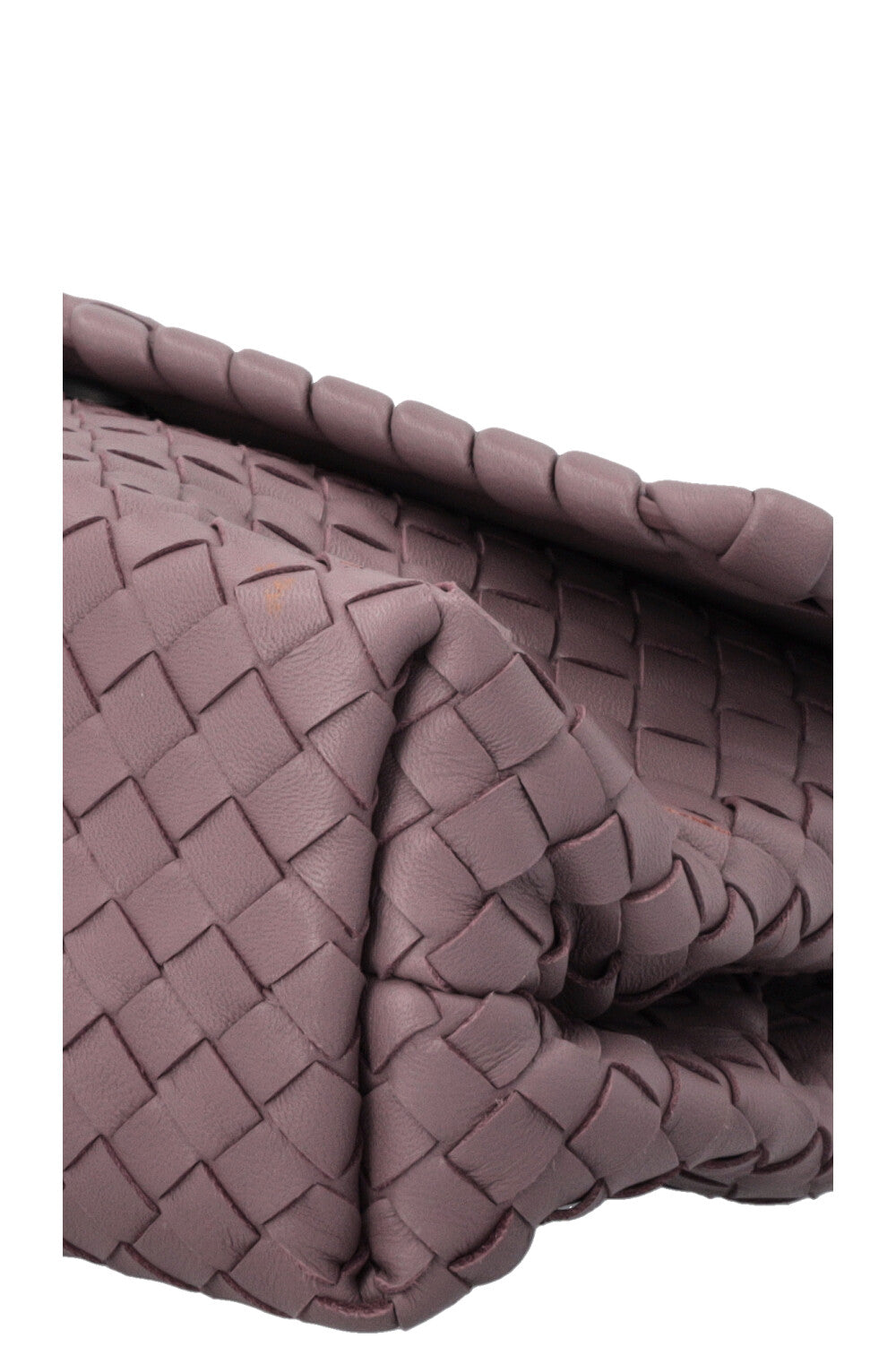 BOTTEGA VENETA Olimpia Bag Intrecciato Purple