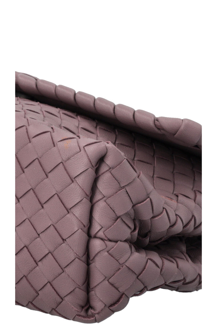 BOTTEGA VENETA Olimpia Bag Intrecciato Purple