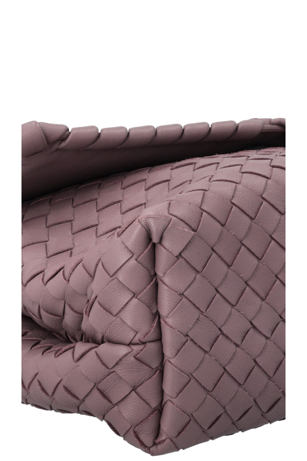 BOTTEGA VENETA Olimpia Bag Intrecciato Purple