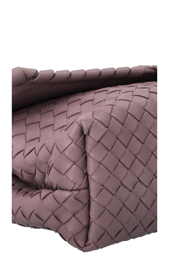 BOTTEGA VENETA Olimpia Bag Intrecciato Purple