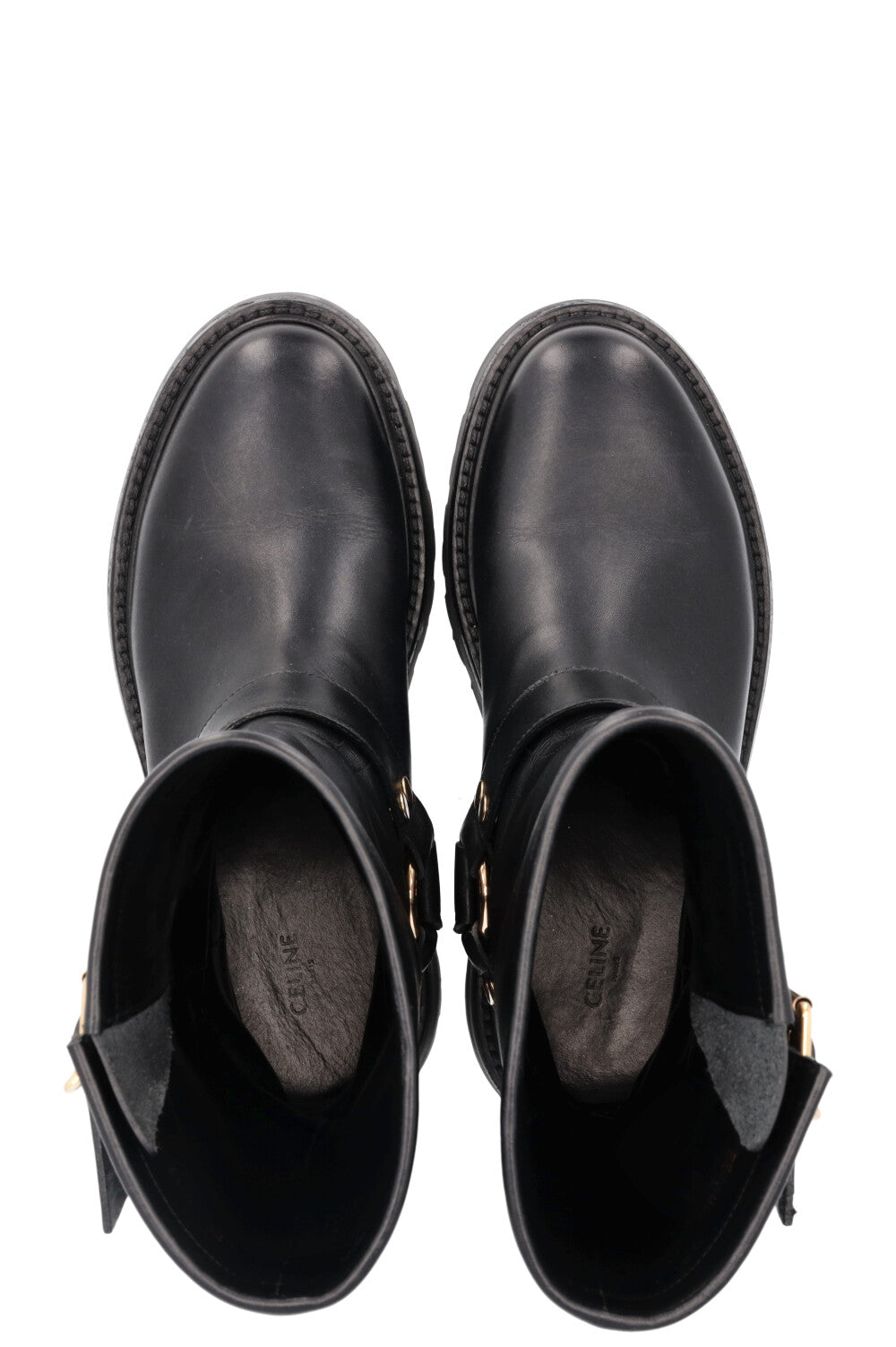 Bottes motardes CELINE noires
