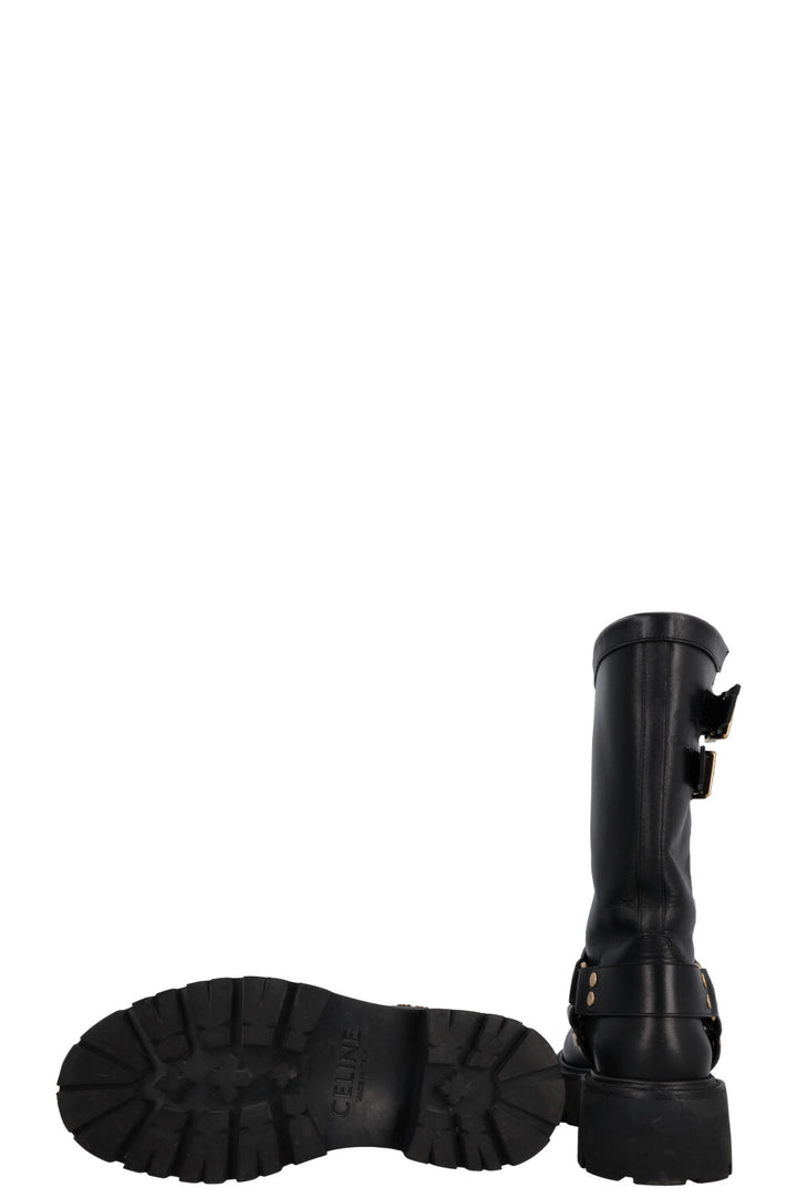Bottes motardes CELINE noires