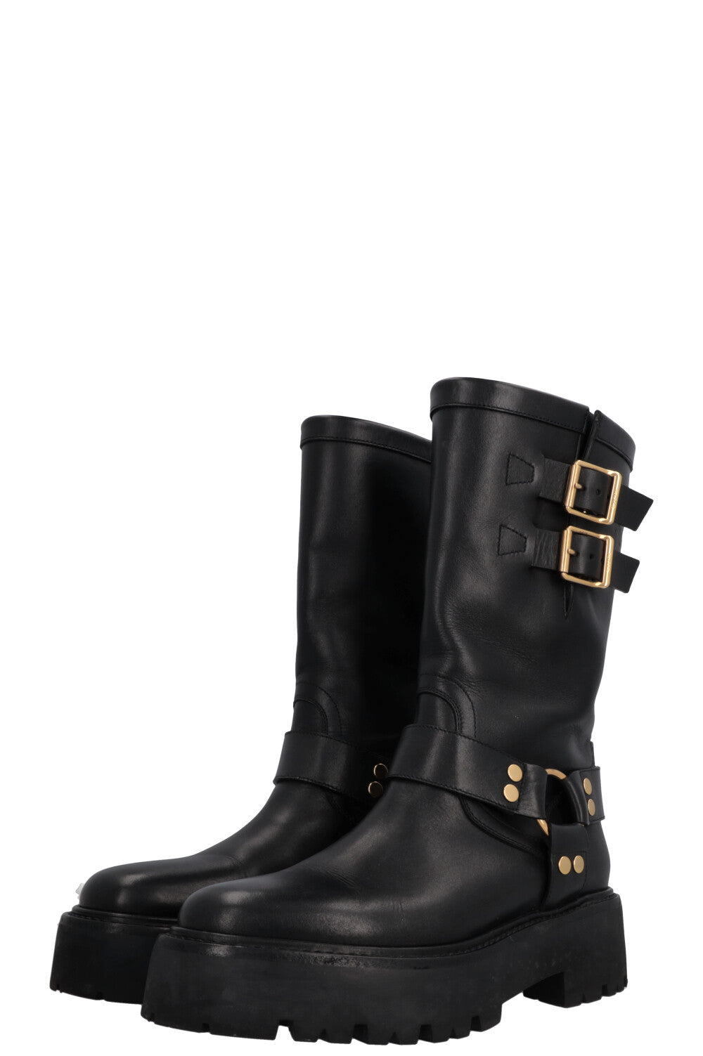 Bottes motardes CELINE noires