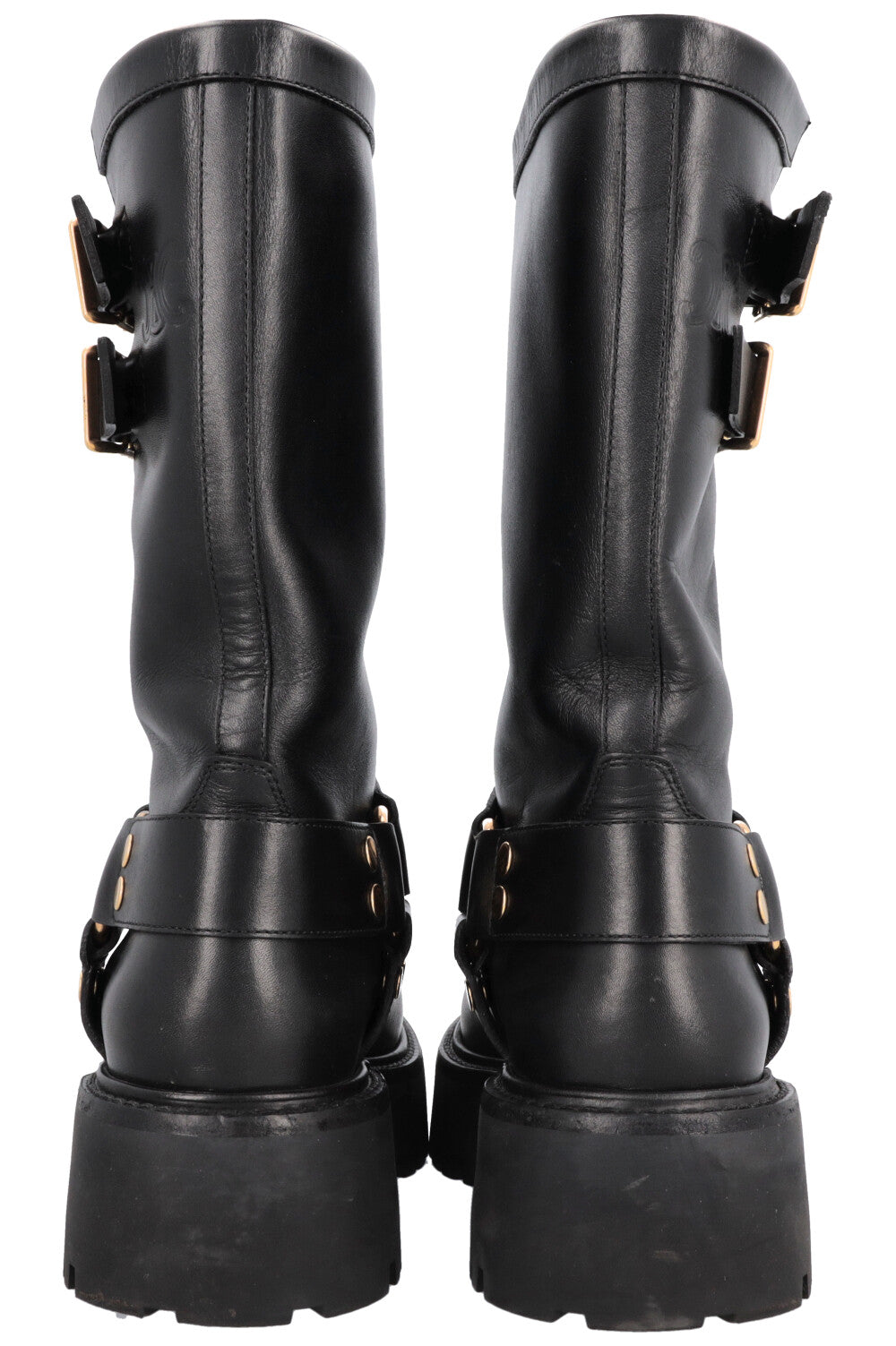 Bottes motardes CELINE noires