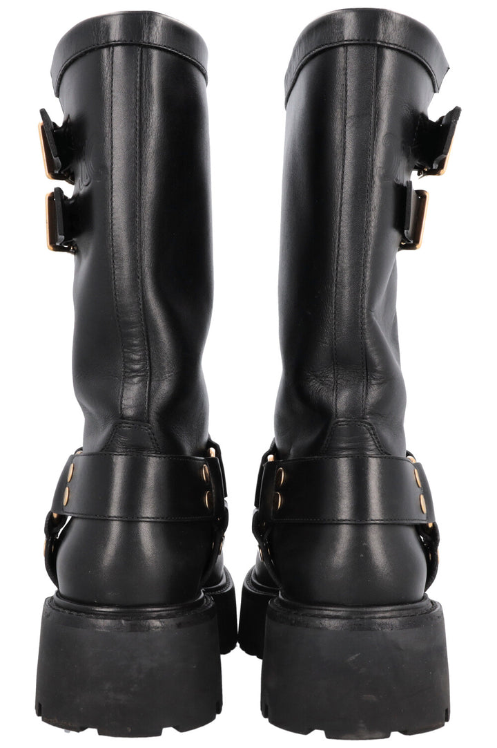 Bottes motardes CELINE noires