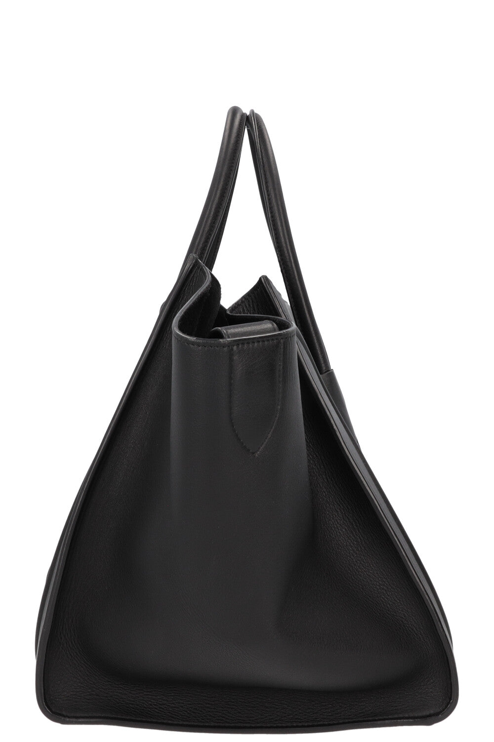 CÉLINE Medium Phantom Luggage Handbag Black