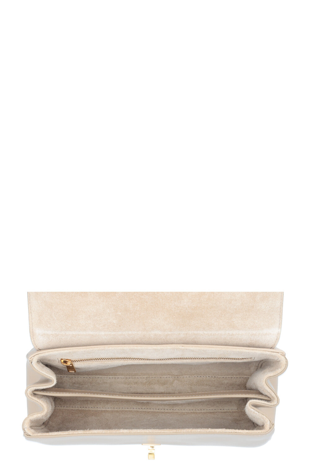 CELINE Soft 16 Crossbody Bag Beige