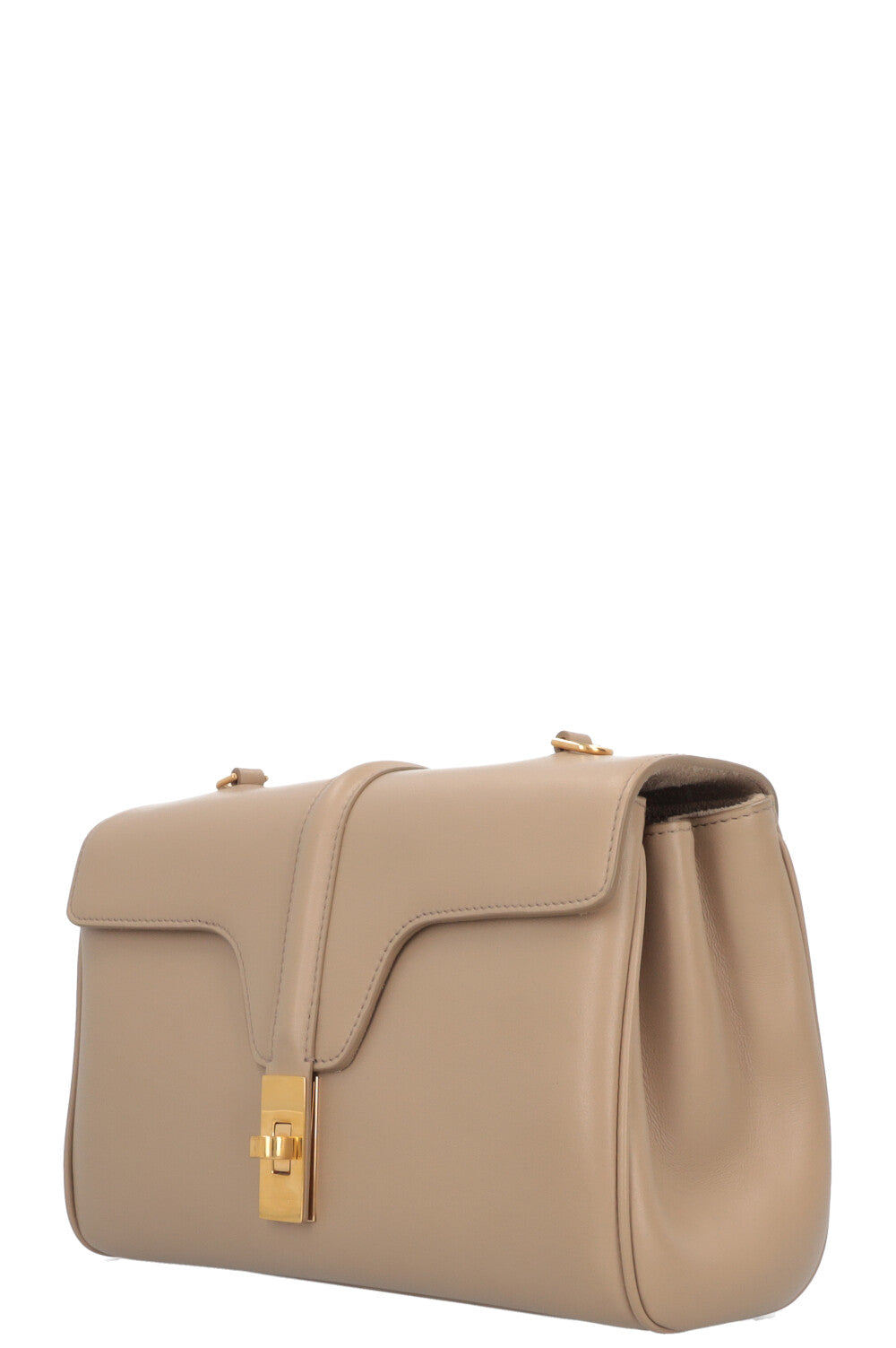 CELINE Soft 16 Crossbody Bag Beige