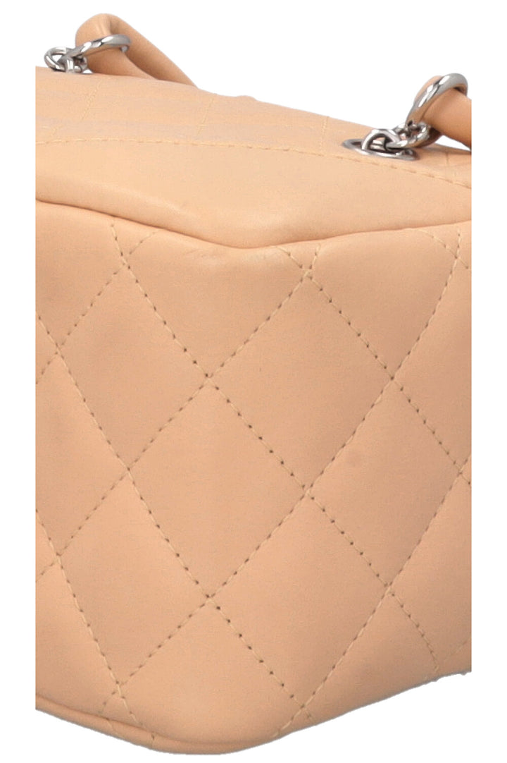 Sac bowling CHANEL Cambon CC petit modèle beige