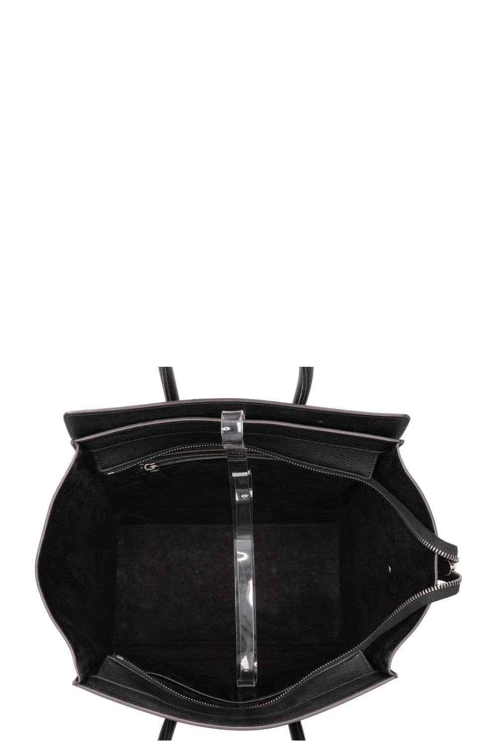 CELINE Mini Luggage Tote Bag Black