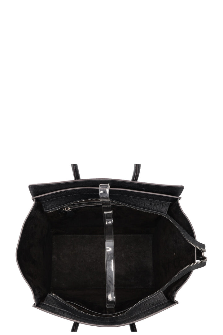 CELINE Mini Luggage Tote Bag Black