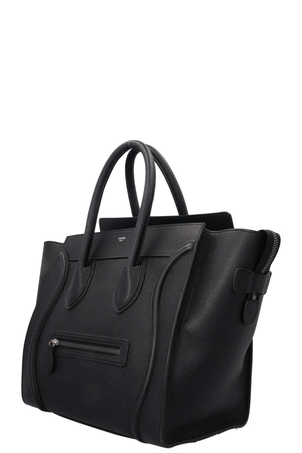CELINE Mini Luggage Tote Bag Black