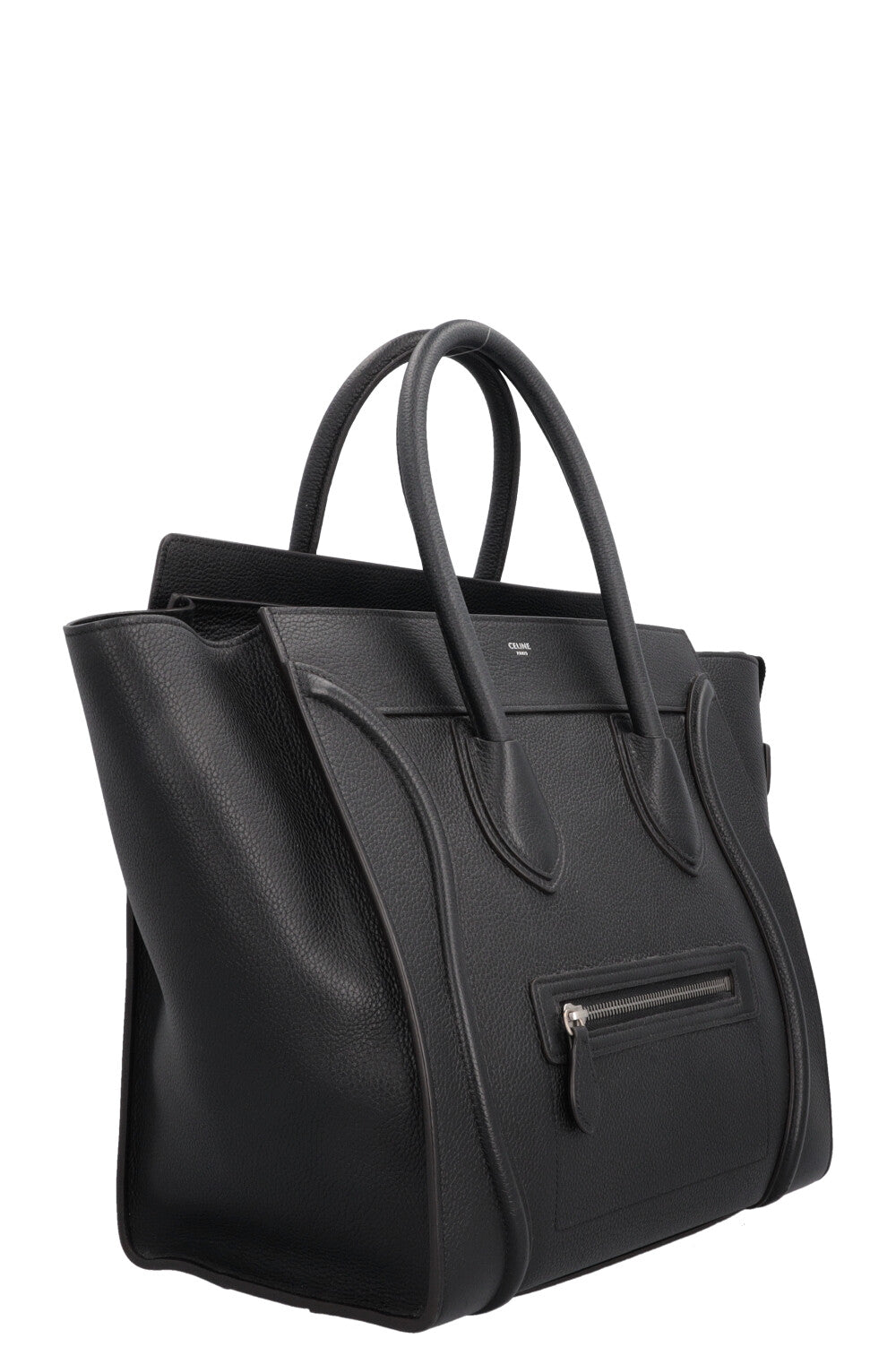 CELINE Mini Luggage Tote Bag Black