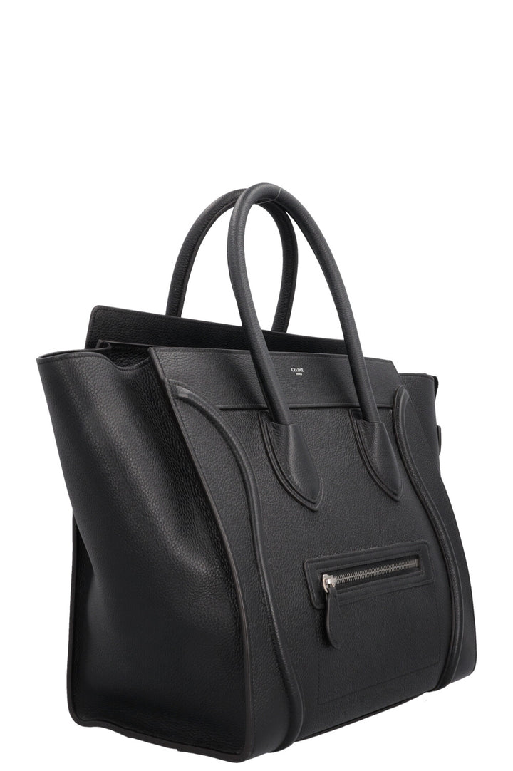 CELINE Mini Luggage Tote Bag Black