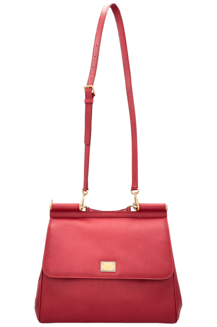 DOLCE&GABBANA Large Sicily Bag Red