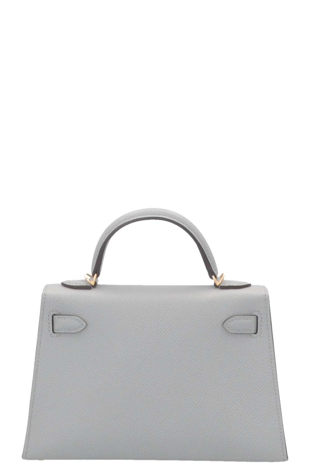 HERMÈS Mini Kelly II Epsom Blue Glacier