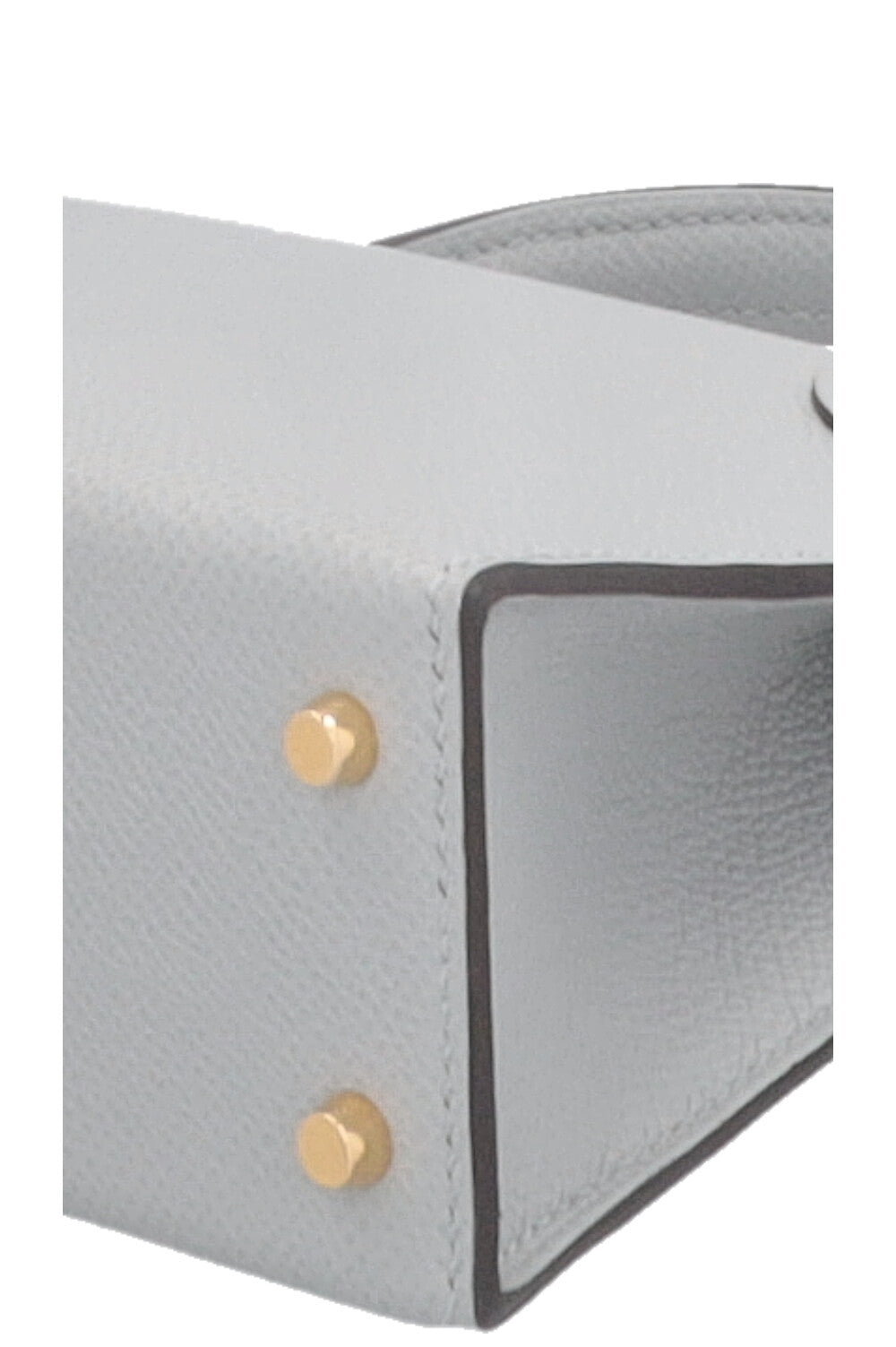 HERMÈS Mini Kelly II Epsom Blue Glacier